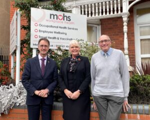 Long-serving clinical lead at MOHS Workplace Health retires